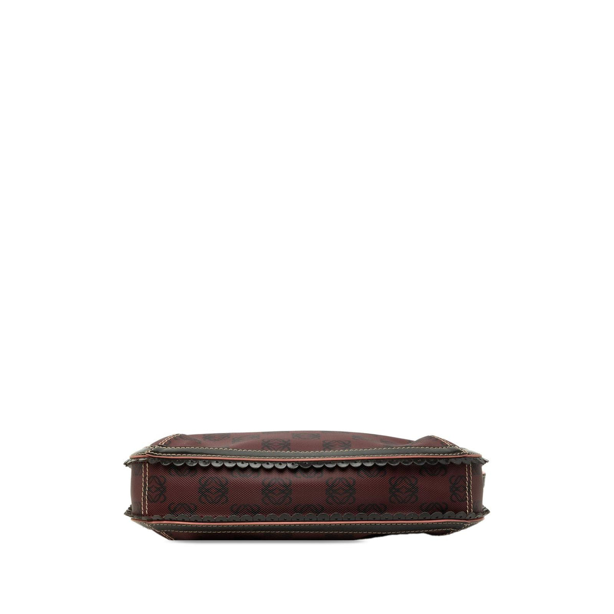 LOEWE Anagram PVC Coated Canvas Shoulder Bag